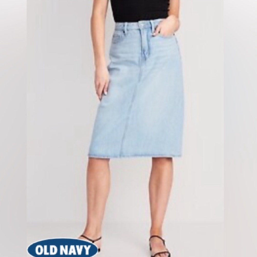 Old Navy Jean Skirt